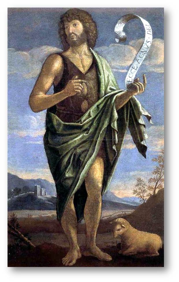 Painting of John the Baptist