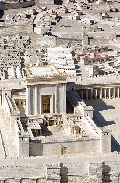 Jerusalem - Model of the Second Temple (Berthold Werner)