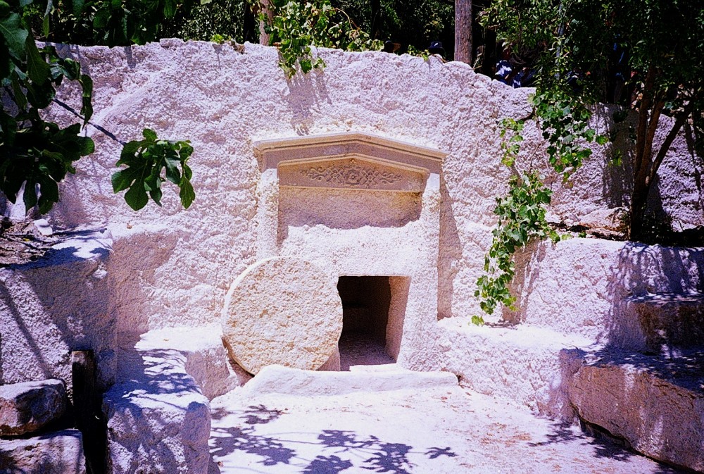 Open tomb