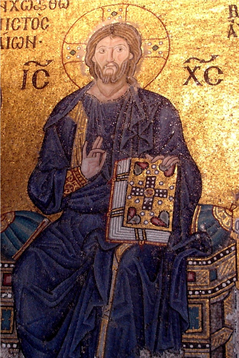 Mosaic of Christ, Hagia Sophia, Istanbul