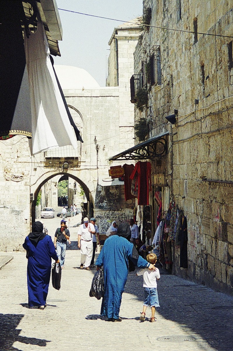 Via Dolorosa in Jerusalem