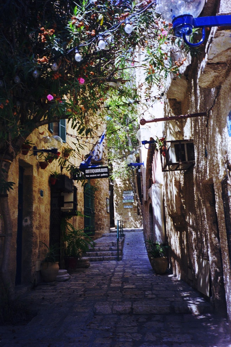An old alleyway in Joppa (Jaffa)