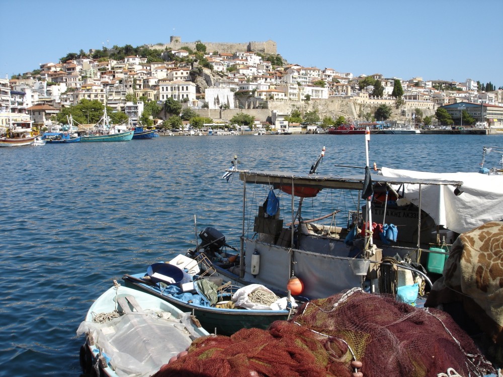 Harbour at Kavala (Neapolis)