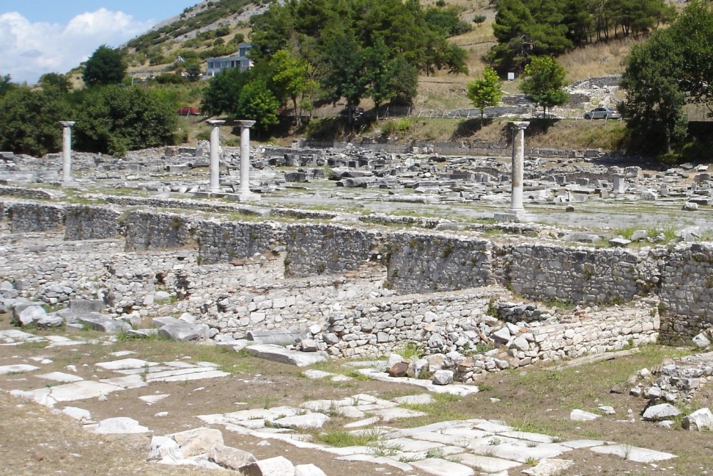 The Roman Market Place at Philipi