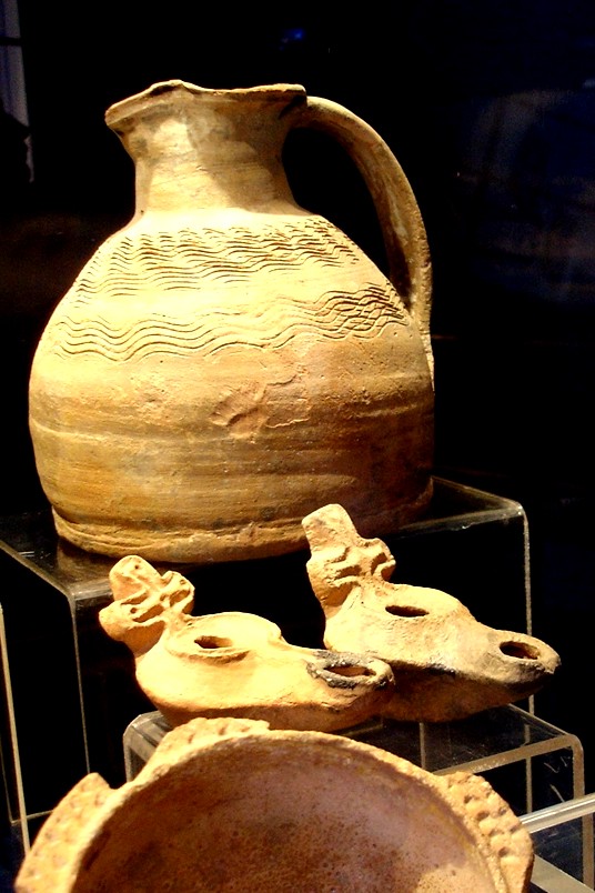 7th century Byzantine oil lamps