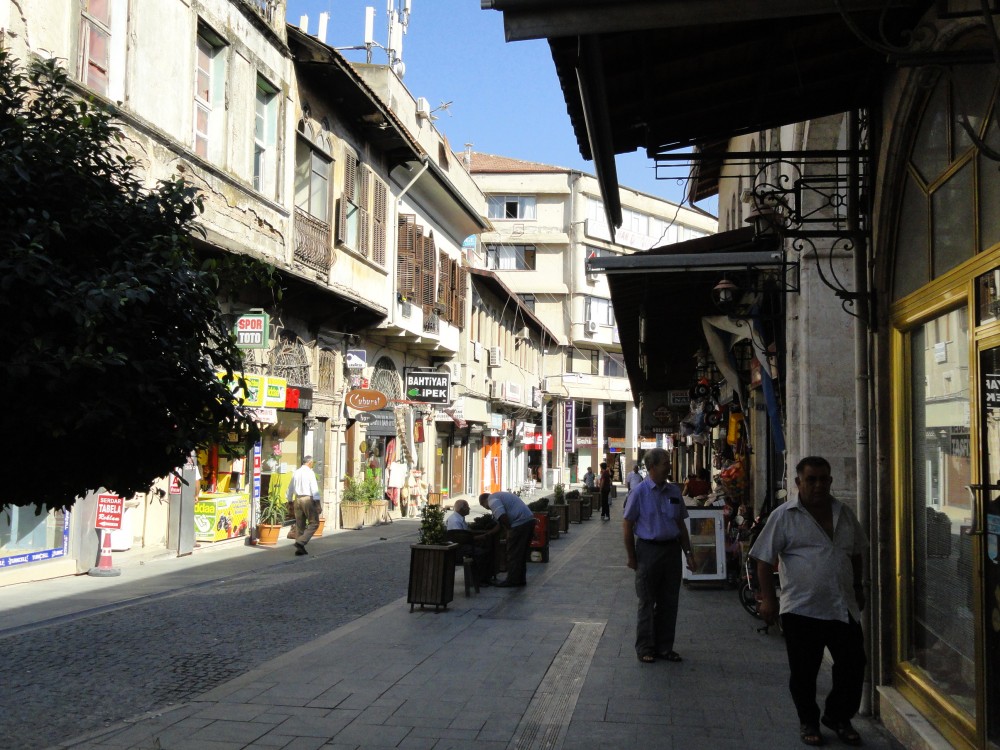 Pedastrianised shopping street in Antioch