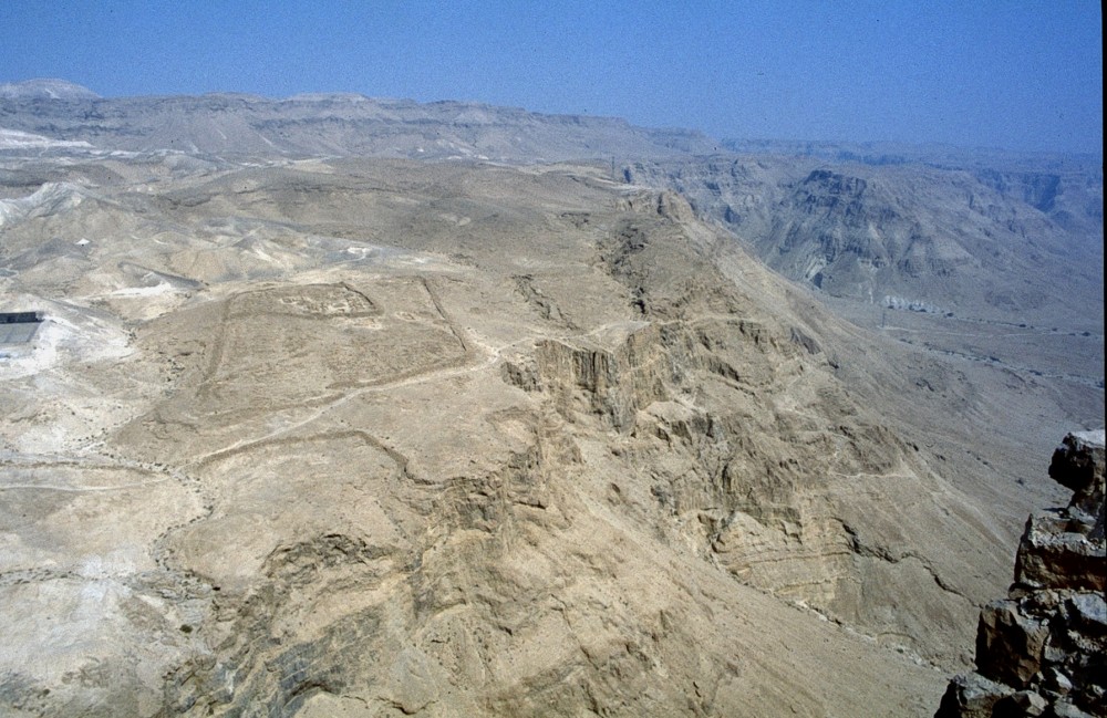 Landscape near the Dead Sea