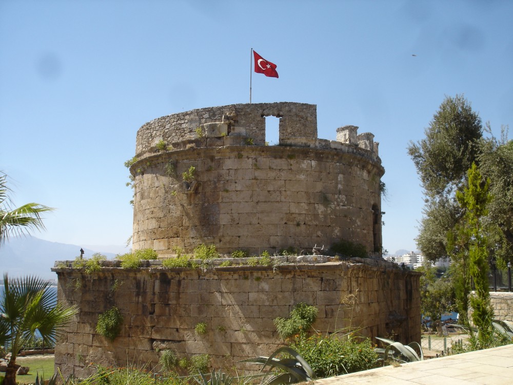 Hidirlic Tower (Roman lighthouse), Antalya (Attalia)