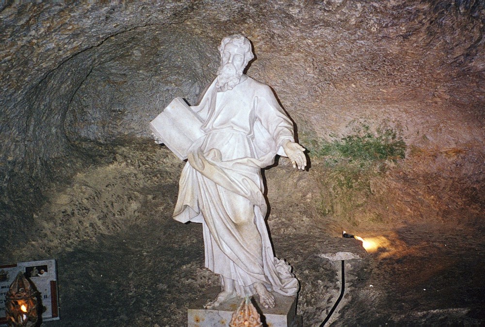 The prison below St Paul's Church, Rabat