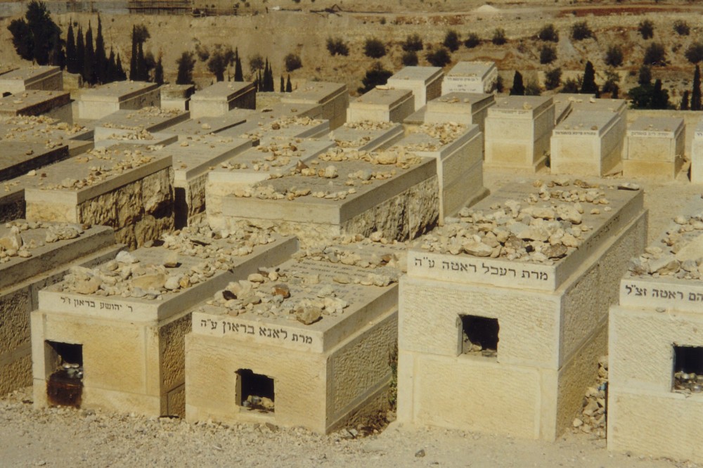 Stones on Jewish Graves