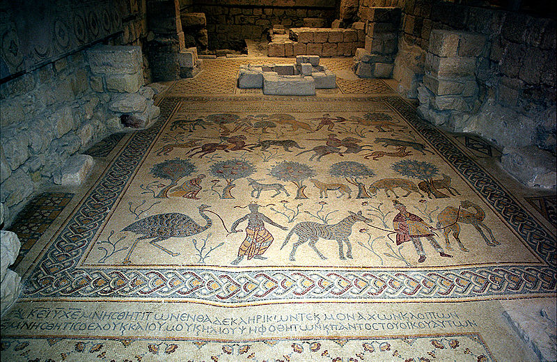 Mosaics on Mt Nebo