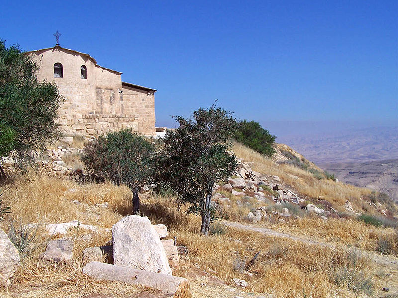 Chapel on the summit of Mt Nebo