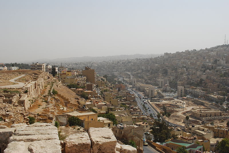Amman - view from the Citadel (Jean Housen)