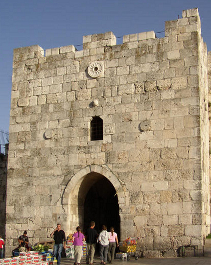 Herod's Gate Jerusalem (Herwig Reidlinger)