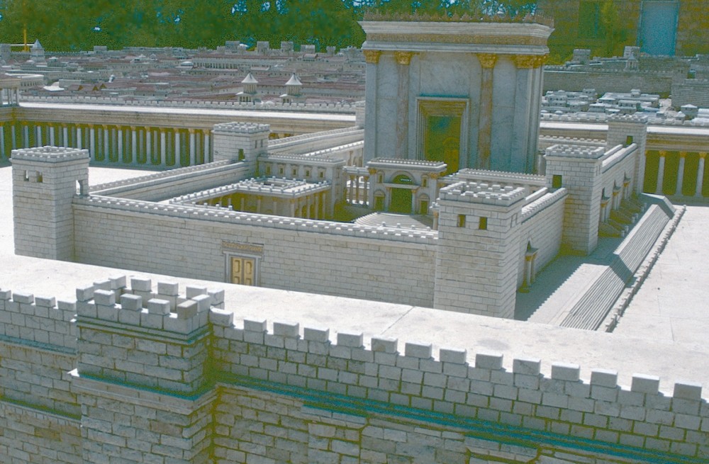 Model showing the Temple in Jerusalem