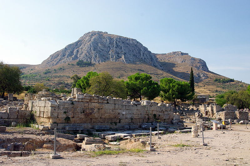 Agora, Bema and Akrocorinth (Bgabel)