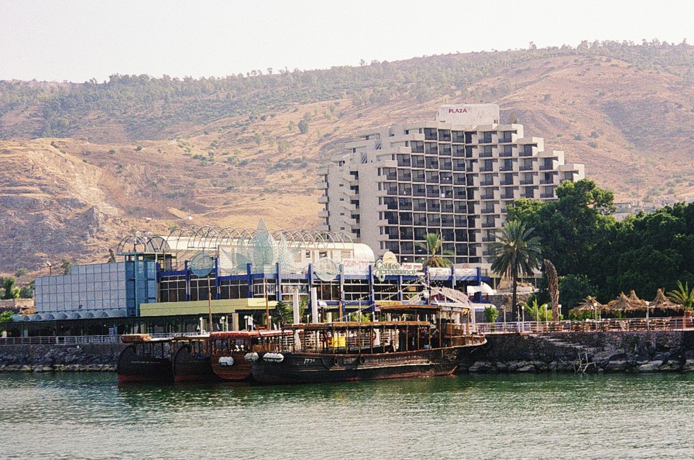 The waterfront at Tiberias, Galilee