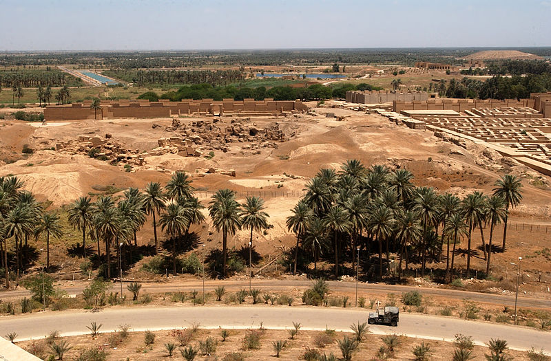 Babylon ancient ruins (Arlo K. Abrahamson)