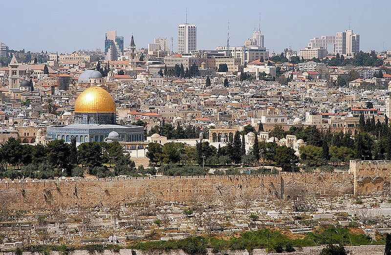 Jerusalem from Mt of Olives (Wayne McLean)
