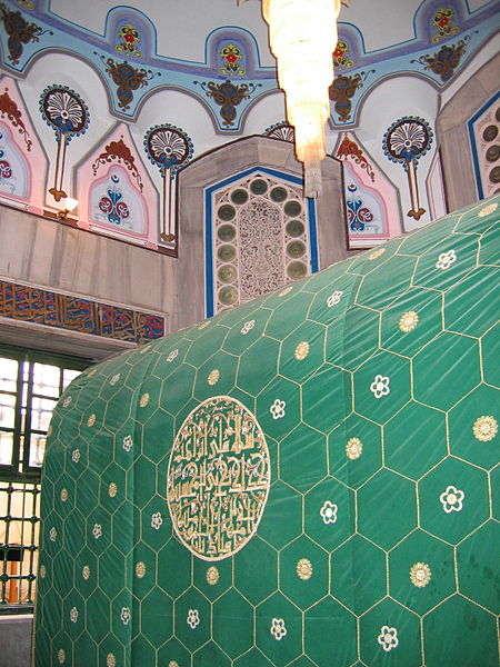 Abraham's tomb - cenotaph above the Cave of Machpelah (Eric Stoltz)