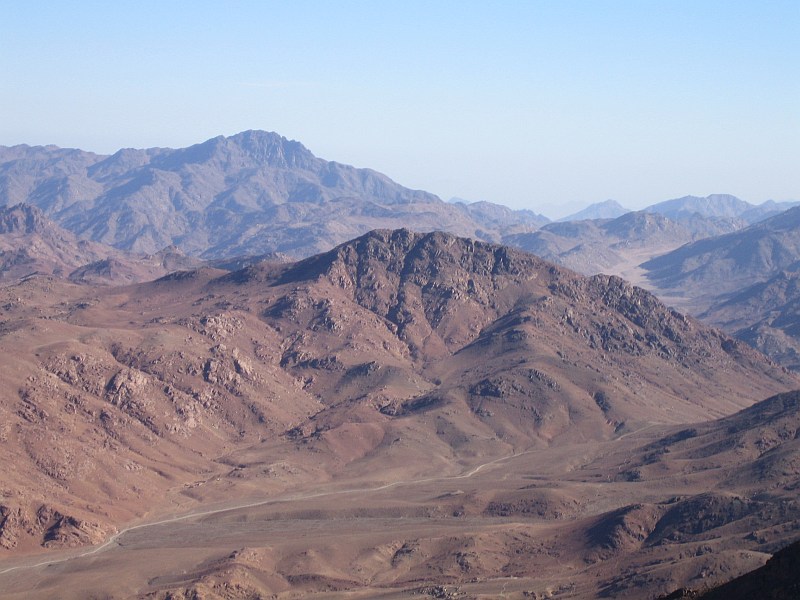 Mount Sinai - where the glory of the LORD appeared to Moses  (Ian Sewell)