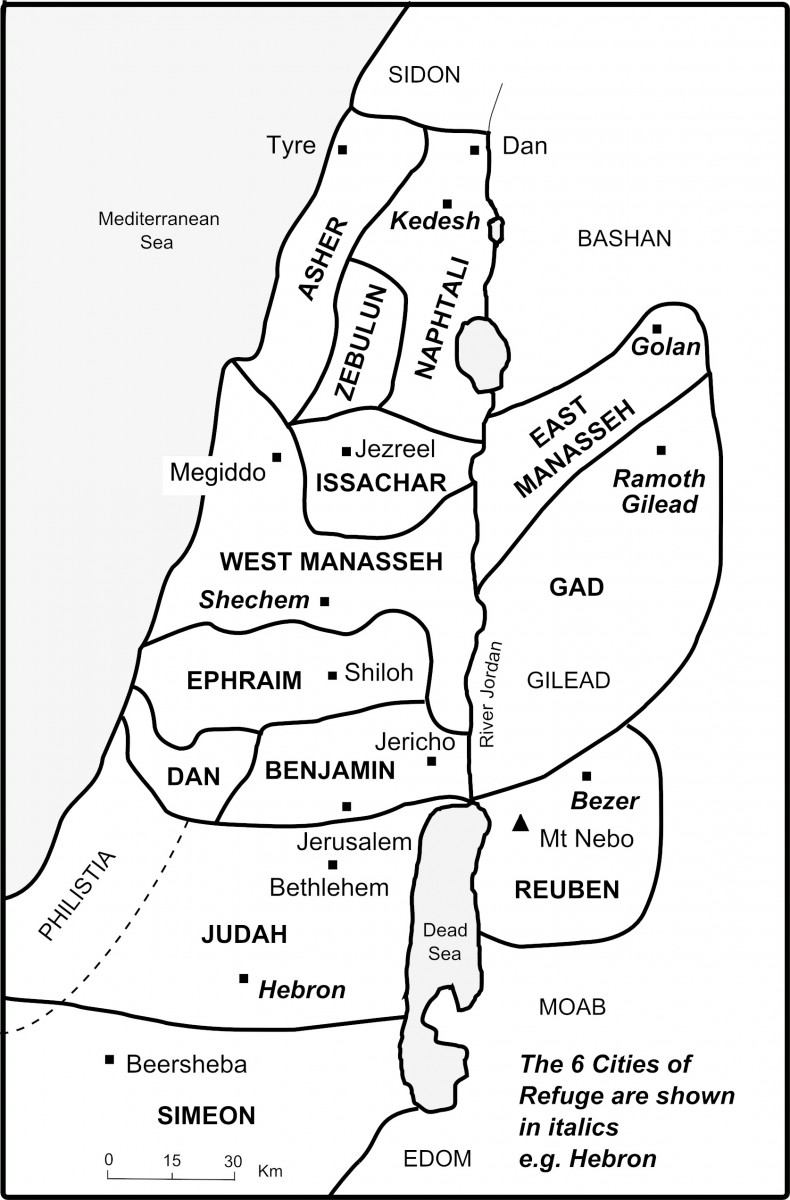 12 Tribes Of Israel Race Chart